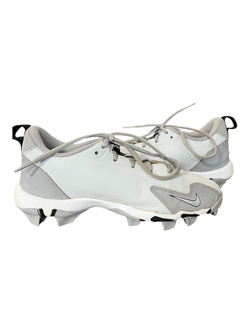 Vist Large View of Product Image Which is Used Nike 856 TROUT BB/SB Cleats White Junior 04