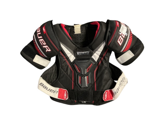 Vist Large View of Product Image Which is Used Bauer NSX SP LG Intermediate Shoulder Pads LG