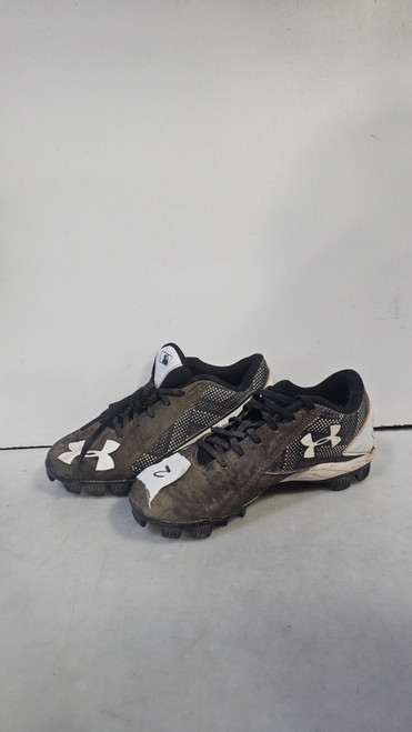 Vist Large View of Product Image Which is Used Under Armour ARMOUR BOUND BB/SB Cleats Black Junior 02