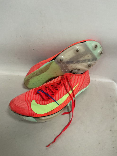 Vist Large View of Product Image Which is Used Nike AIR ZOOM MAXFLY 2 Track & Field Cleats Adult Red Senior 10.5