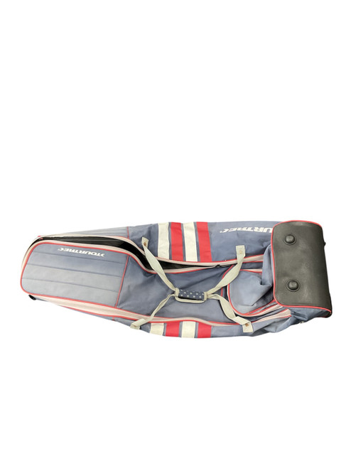 Vist Large View of Product Image Which is Used Tour Trek SOFT TRAVEL BAG Travel Bag White/Red/Navy