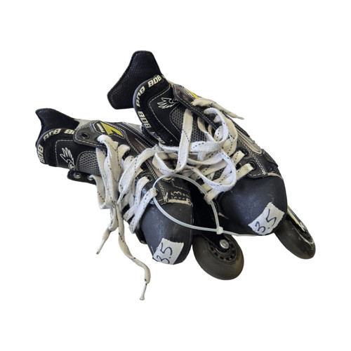 Vist Large View of Product Image Which is Used Tour Skate THOR 808 SKATES Roller Hockey Skates Black Junior 03.5