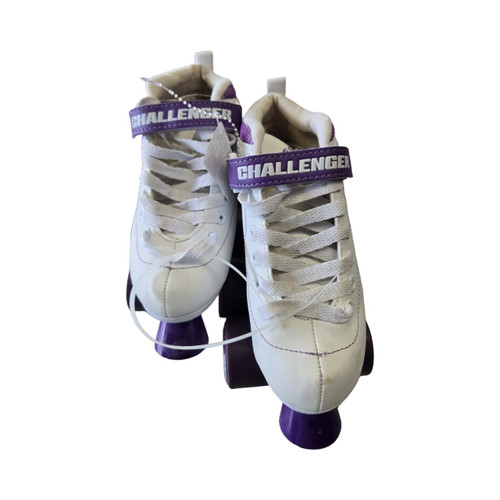 Vist Large View of Product Image Which is Used SKATE CITY CHALLENGER QUADS Junior Roller Quad Skates White Junior 02