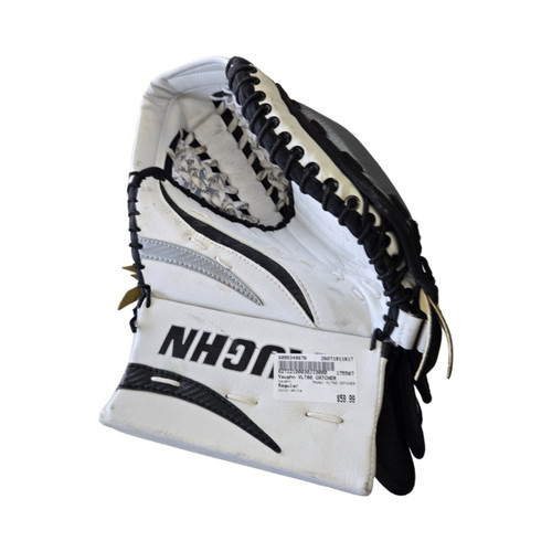 Vist Large View of Product Image Which is Used Vaughn VLT60 CATCHER Senior Goalie Catcher White