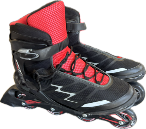 Vist Large View of Product Image Which is Used Bladerunner ADV PRO Senior Rec Fitness Skates Black Senior 12