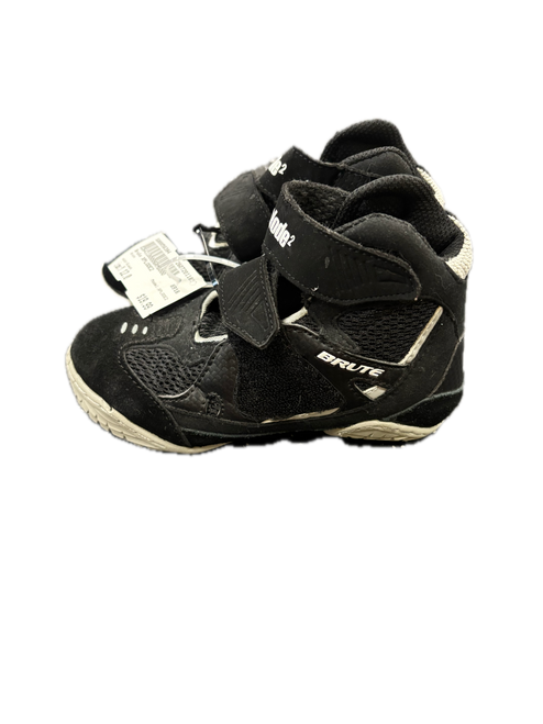 Vist Large View of Product Image Which is Used Brute XPLODE2 Wrestling Shoes Black Youth 12.0