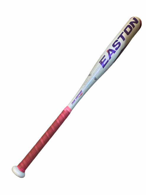 Vist Large View of Product Image Which is Used Easton FP22PSA PINK SAPPHIRE BB/SB Fastpitch Bat 27"