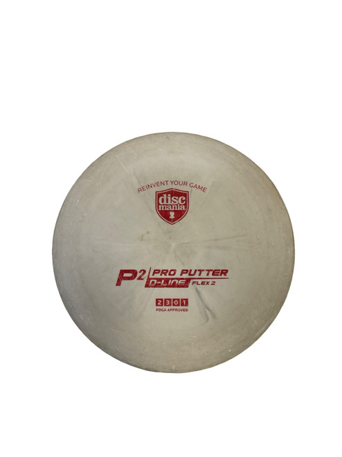 Vist Large View of Product Image Which is Used Discmania D-LINE P2 FLEX 2 Disc Golf Putter Grey 175g