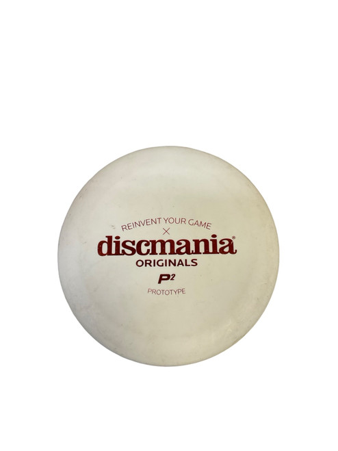 Vist Large View of Product Image Which is Used Discmania D-LINE P2 PROTOTYPE Disc Golf Putter White 174g