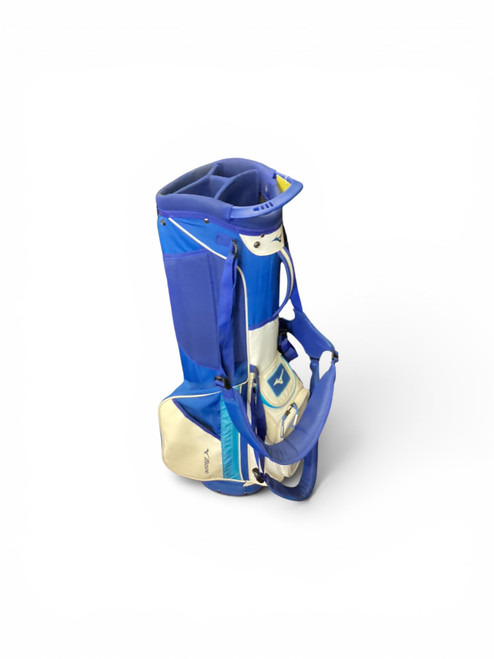 Vist Large View of Product Image Which is Used Mizuno 4 WAY STAND BAG Mens Stand Bag Royal Blue