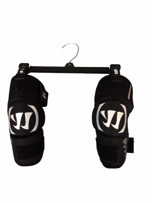 Vist Large View of Product Image Which is Used Warrior BURN NEXT Lacrosse Arm Pads/Guards Black Youth