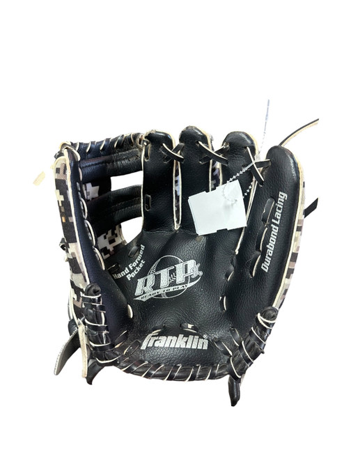 Vist Large View of Product Image Which is Used Franklin RTP BB/SB Glove T-ball Black 9 1/2"
