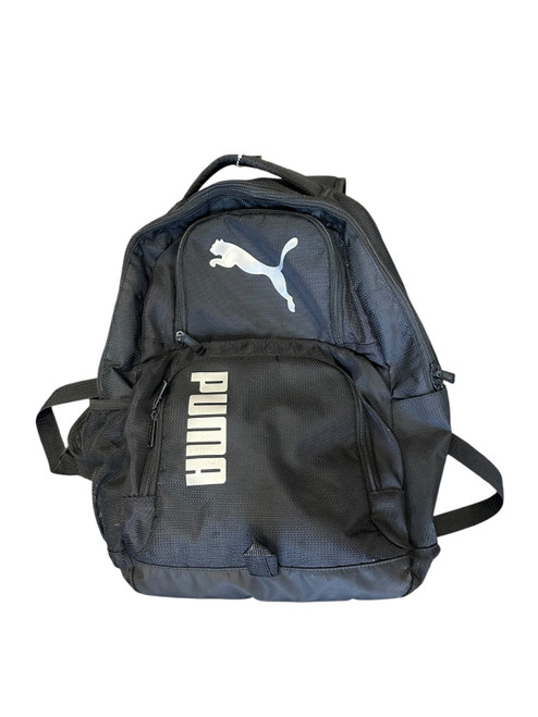 Vist Large View of Product Image Which is Used Puma Soccer Player Sackpack Black
