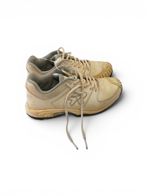 Vist Large View of Product Image Which is Used Ringor FLITE SOFTBALL TURF SHOES BB/SB Cleats White Senior 8
