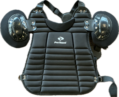 Vist Large View of Product Image Which is Used PROTEAM CHEST PROTECTOR/SHINS Catchers Chest Protector Black Intermed
