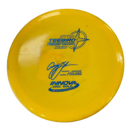 Vist Large View of Product Image Which is Used Innova TEEBIRD Disc Golf Driver Yellow