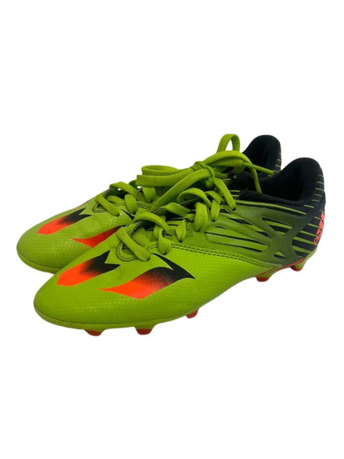 Vist Large View of Product Image Which is Used Adidas Messi Jr 4.5 Soccer Cleats Green