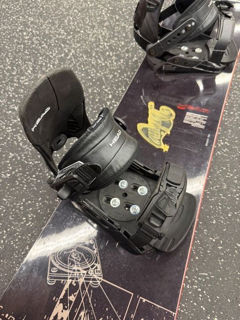 Vist Large View of Product Image Which is Used Head RUSH Mens Board/Bindings Black 152 cm