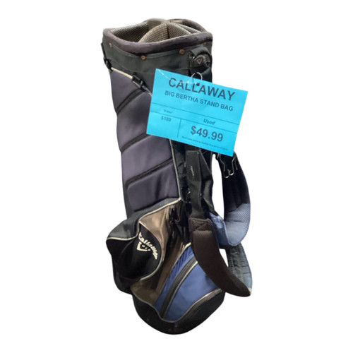 Vist Large View of Product Image Which is Used Callaway BIG BERTHA STAND BAG Mens Stand Bag Grey