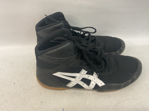 Vist Large View of Product Image Which is Used Asics MATFLEX Wrestling Shoes Black Senior 5.5