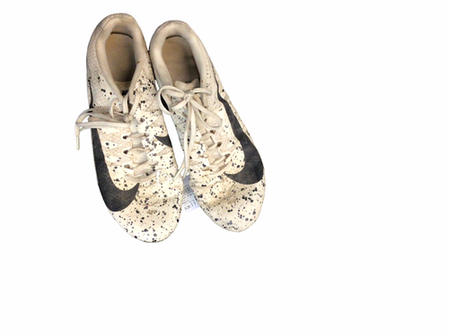 Vist Large View of Product Image Which is Used Nike Track & Field Cleats Adult White Senior 9