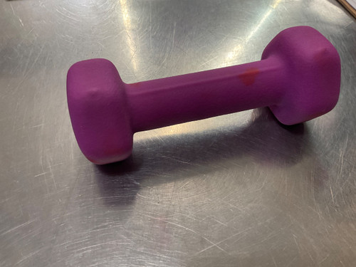 Vist Large View of Product Image Which is Used Hex Dumbbell (Each) 3 lb