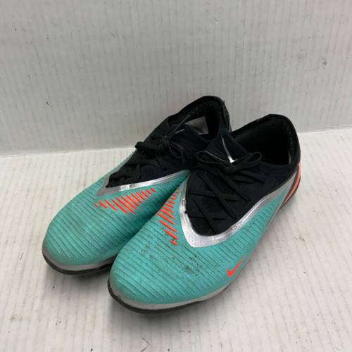 Vist Large View of Product Image Which is Used Nike Soccer Cleats Turquoise Junior 05