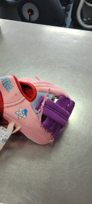 Vist Large View of Product Image Which is Used DORA 8.5 BB/SB Glove RH Throw Pink 8"