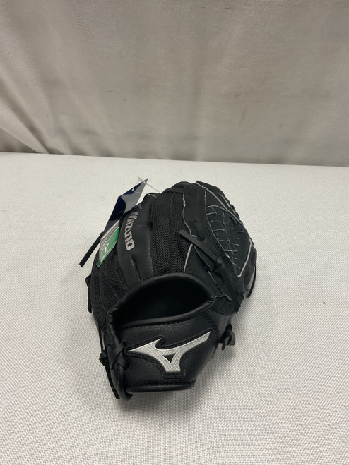 Vist Large View of Product Image Which is Used Mizuno POWER CLOSE BB/SB Glove RH Throw Black 10"
