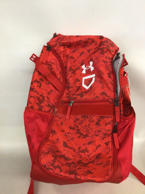 Vist Large View of Product Image Which is Used Under Armour BB/SB BACKPACK RED BB/SB Player Backpack Red