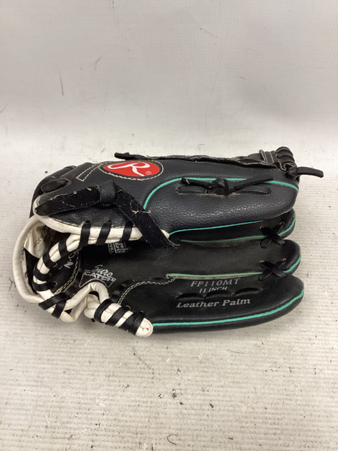 Vist Large View of Product Image Which is Used Rawlings FASTPITCH SB BB/SB Glove RH Throw Black 11"