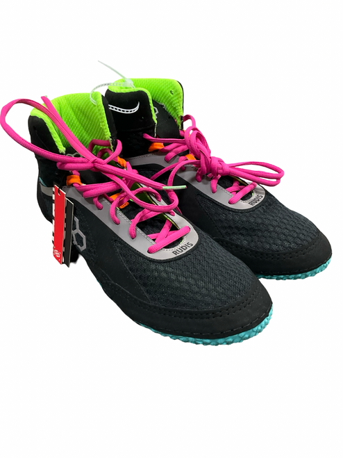 Vist Large View of Product Image Which is Used Wrestling Shoes Black Senior 12