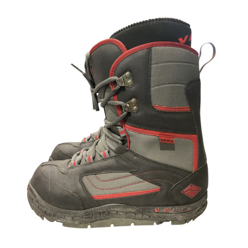Vist Large View of Product Image Which is Used Vans MANTRA Mens Snowboard Boots Black Senior 10