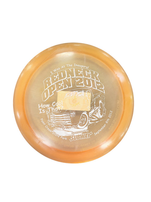 Vist Large View of Product Image Which is Used RED NECK OPEN Other Golf Disc