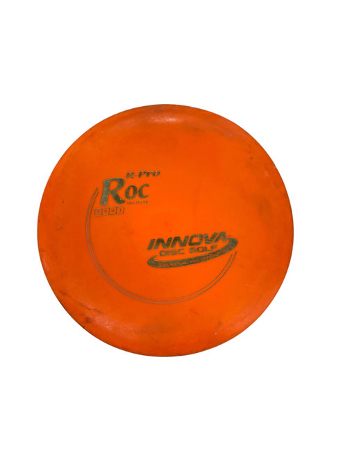 Vist Large View of Product Image Which is Used INNOVA Disc Golf Putter Orange