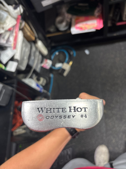 Vist Large View of Product Image Which is Used Odyssey WHITE HOT 4 Mens Putter RH