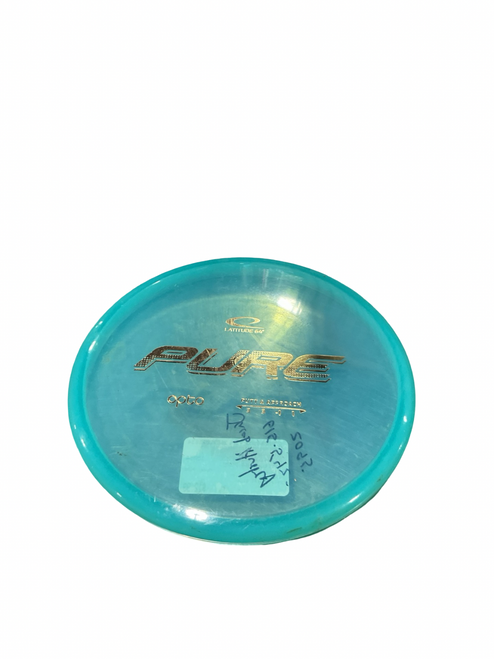 Vist Large View of Product Image Which is Used Latitude 64 PURE Disc Golf Putter Royal Blue