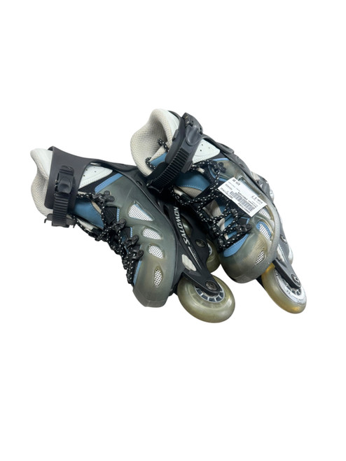 Vist Large View of Product Image Which is Used Salomon ENEGYZER Senior Roller Quad Skates Black Senior 7