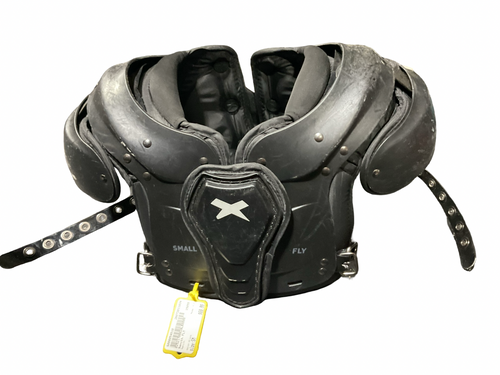 Vist Large View of Product Image Which is Used Xenith FLY FB Shoulder Pads Black SM
