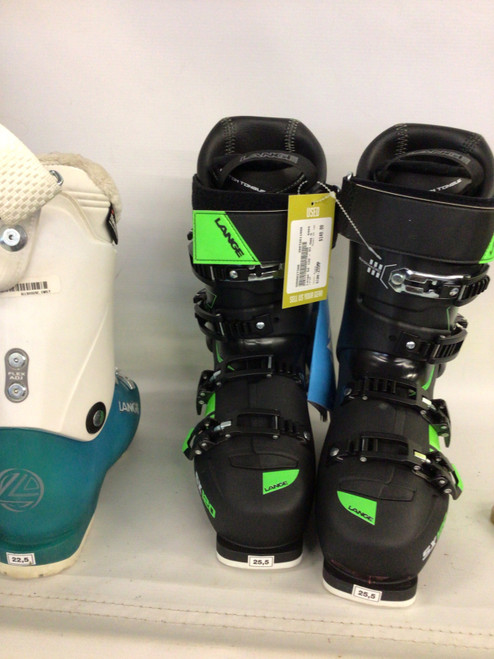 Vist Large View of Product Image Which is Used Lange SX 120 Mens DH Ski Boot Black 255 MP - M07.5 - W08.5