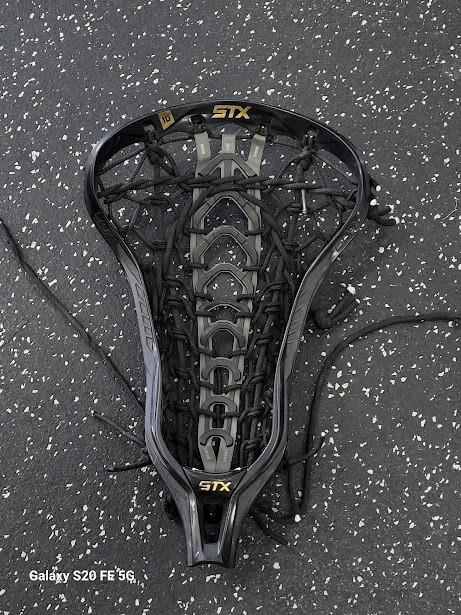 Vist Large View of Product Image Which is Used STX DROPRAIL Womens Lacrosse Head Black