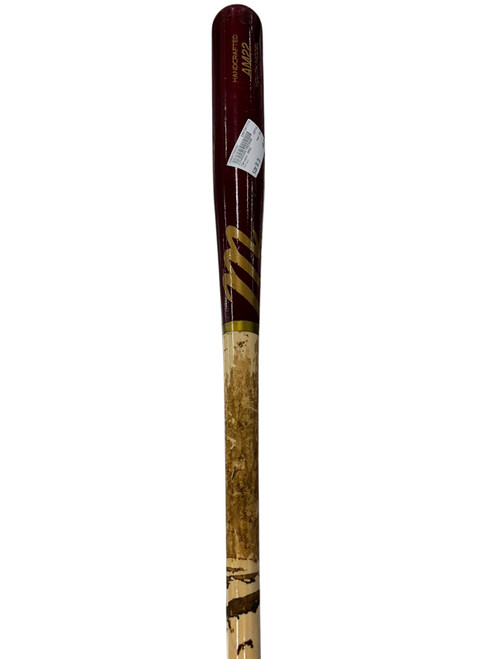 Vist Large View of Product Image Which is Used Marucci AM22 BB/SB Wood Bat 30"