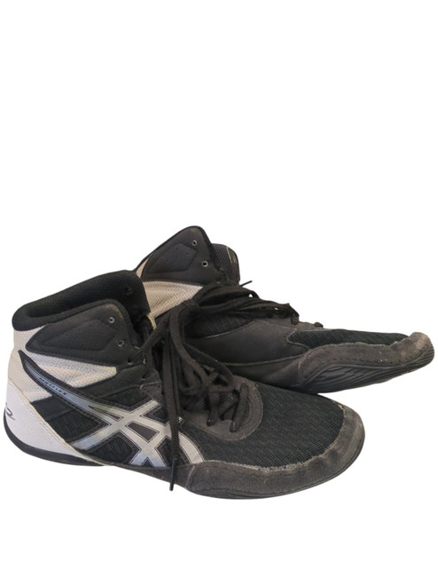 Vist Large View of Product Image Which is Used Asics Wrestling Shoes Black Senior 6