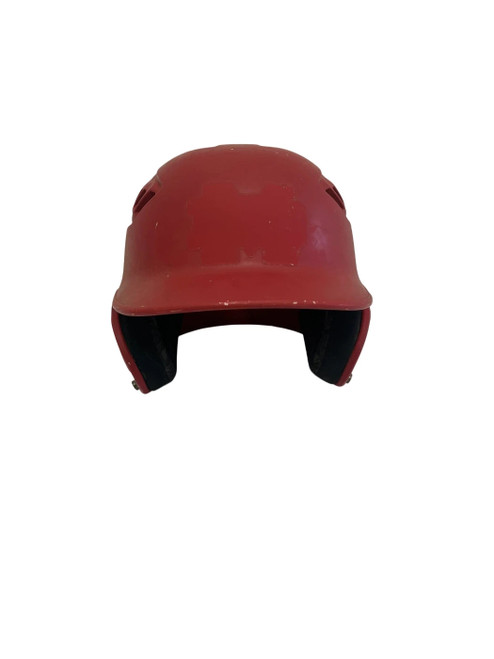 Vist Large View of Product Image Which is Used Rawlings R16S-REVB Sr OSFM Batting Helmet No Mask Red 
