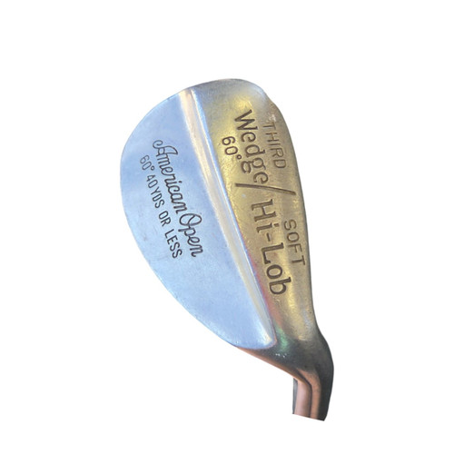 Vist Large View of Product Image Which is Used American Open THIRD WEDGE HI-LOB 60DEG Golf Wedge Mens RH 60 Degree