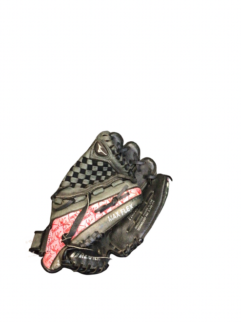 Vist Large View of Product Image Which is Used Mizuno FINCH BB/SB Glove RH Throw Black 11"