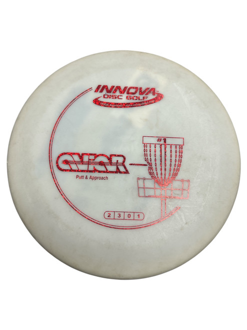 Vist Large View of Product Image Which is Used Innova AVIAR Disc Golf Putter White