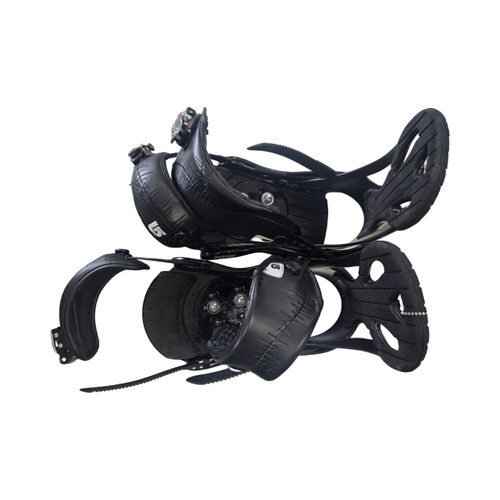 Vist Large View of Product Image Which is Used Burton CUSTOM MENS SNOWBOARD BINDINGS Mens Binding Only Black MD