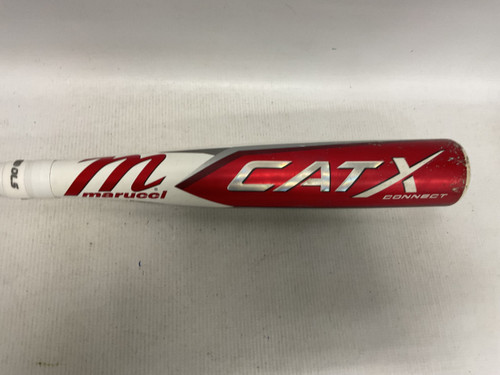 Vist Large View of Product Image Which is Used Marucci CAT X CONNECT BB/SB USSSA 2 3/4 Bat 31"