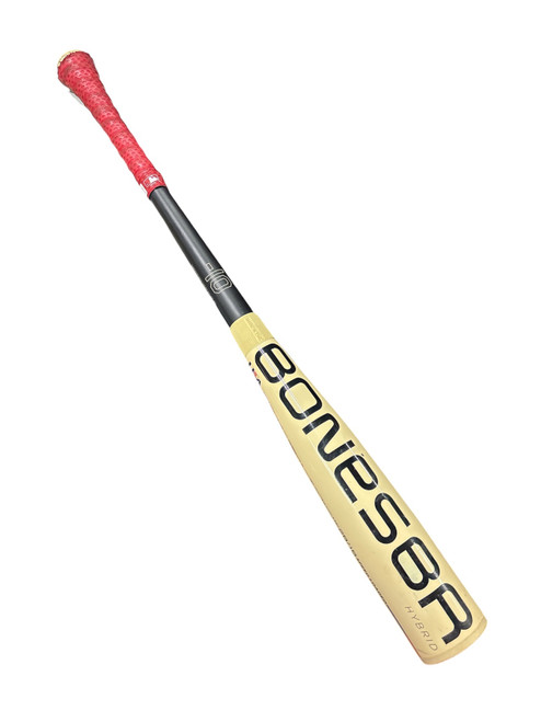 Vist Large View of Product Image Which is Used Warstic BONESABER HYBRID BB/SB USA 2 5/8 Bat 28"